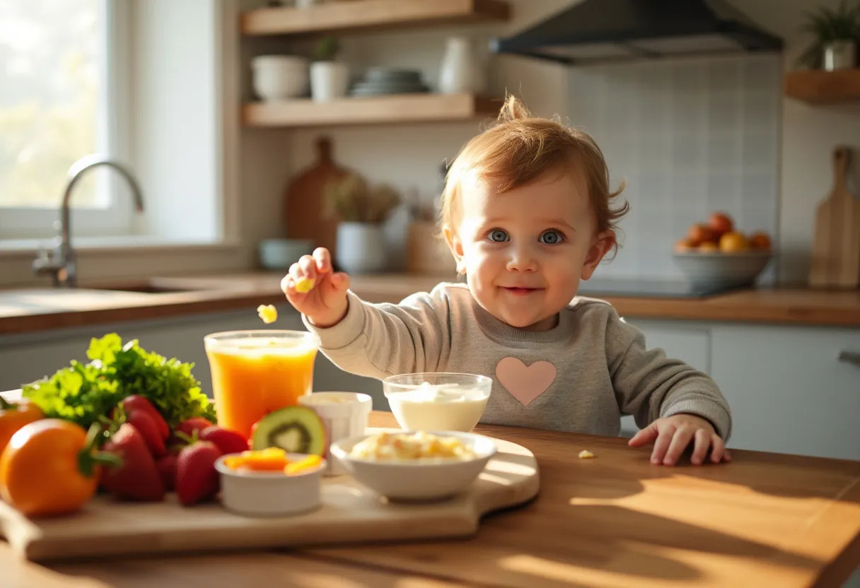 bébé alimentation