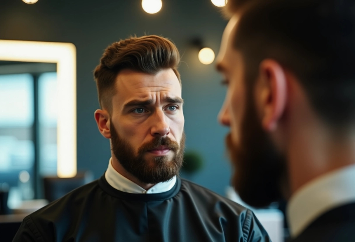 coupe de cheveux  homme aux cheveux fins